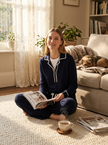 Navy Cozy Knit Set