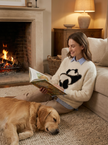 Cozy Panda Knit Sweater