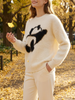 Cozy Panda Knit Sweater