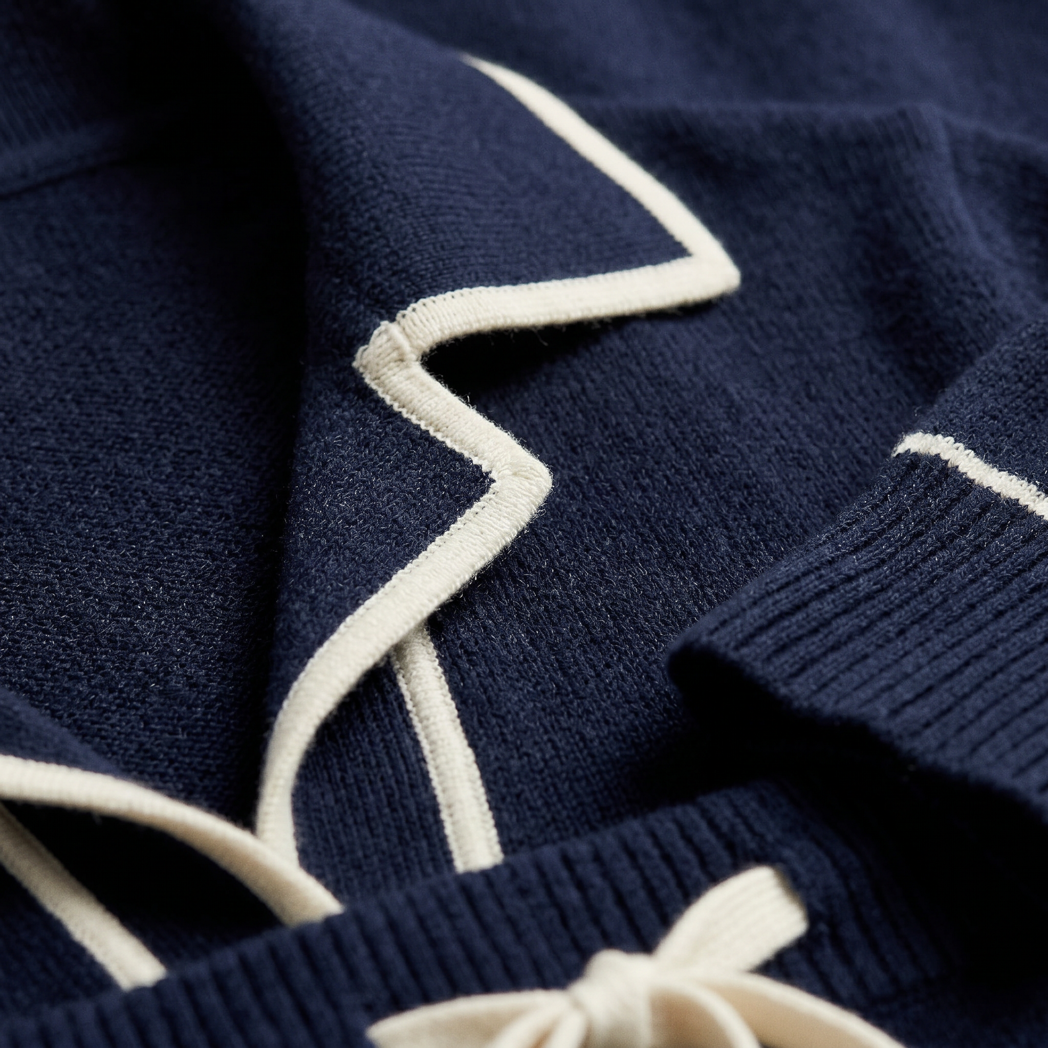 Navy Cozy Knit Set